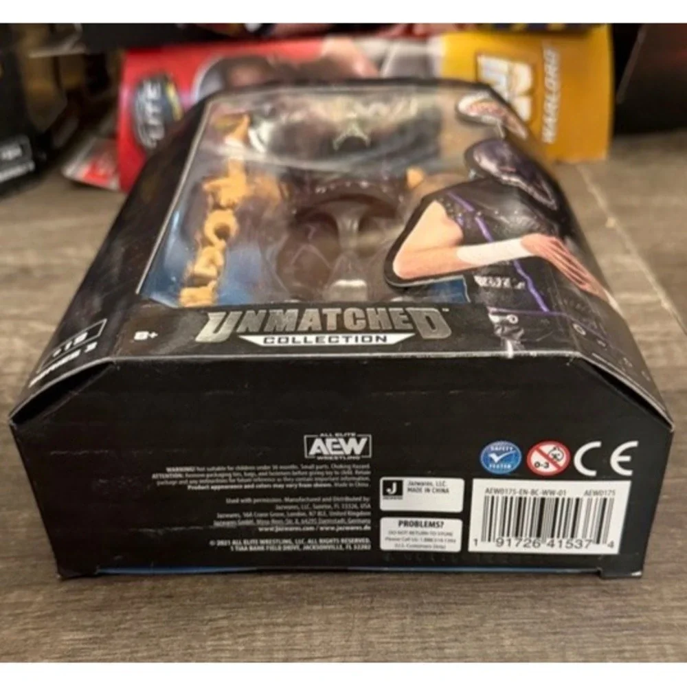 AEW Unmatched Collection Series 3 Evil Uno Action Figure Dark Order #19 Jazwares